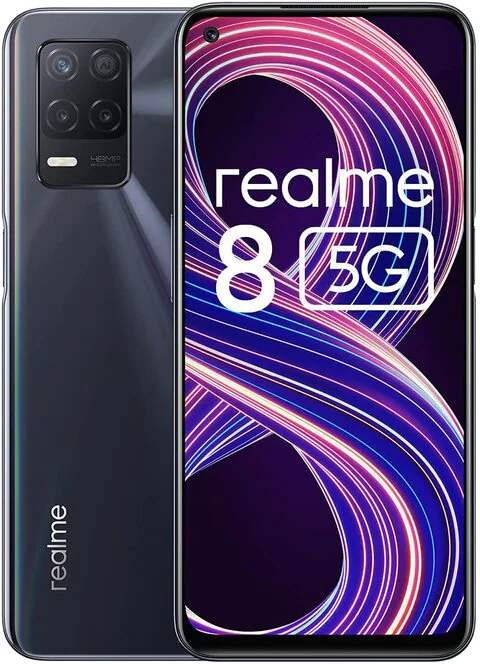 Realme 8 5G Mobile Phone, SIM Free Unlocked Smartphone With