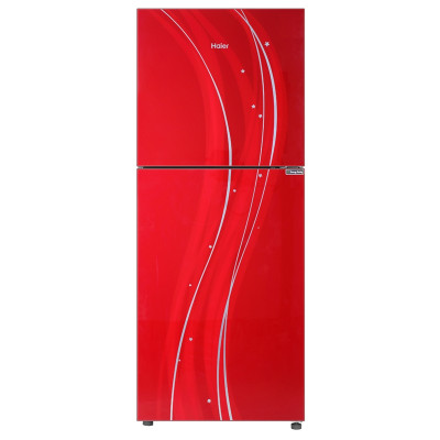 haier red fridge